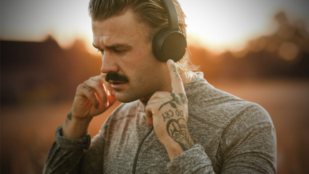 Reboot Your Mind - Man with headphones